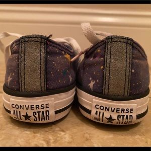 Kids Glittery Star Converse